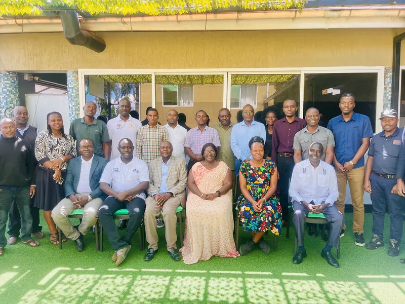 National Vanilla Workshop — Johnson Mugarra presenting to MAAIF